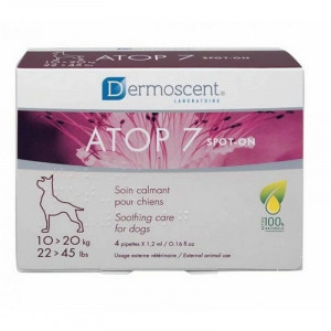 DERMOSCENT ATOP 7® SPOT-ON 10-20kg 1.2ml pilieni suņiem N4